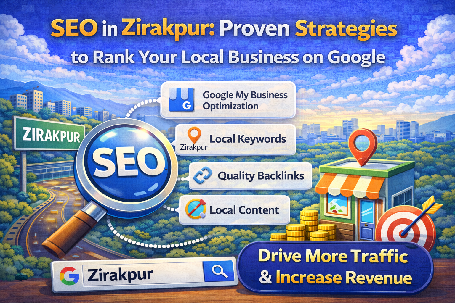 SEO in Zirakpur: Proven Strategies to Rank Your Local Business on Google